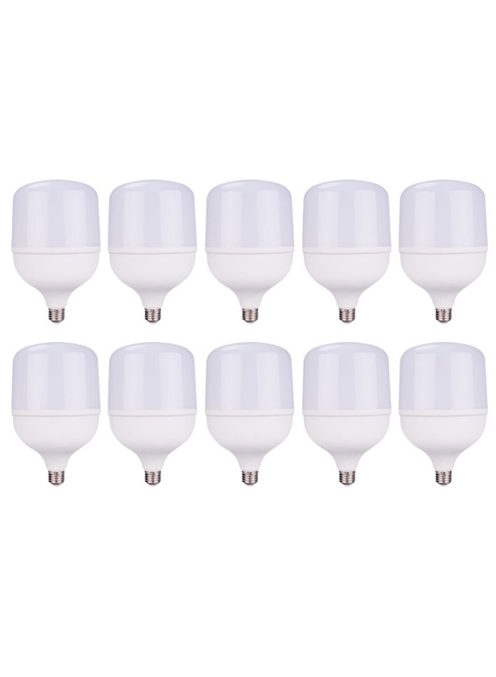 Max 50W LED Bulb E27 Cool White 4000LM High Brightness Industrial & Home Lamp 6500K - Image 1